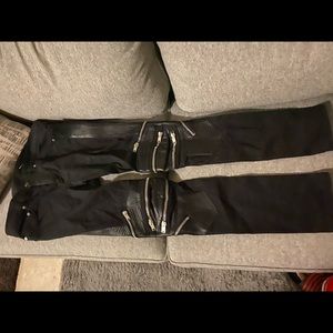 Men’s ysl biker jeans